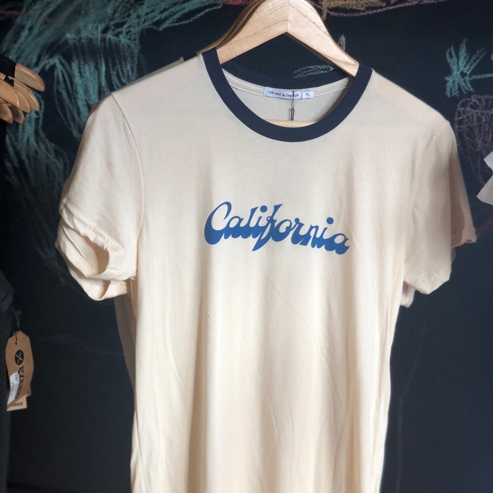 The Bee & the Fox California Ringer Tee